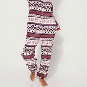 Owl Onsie Zip Up Pajamas with Hood and Pockets